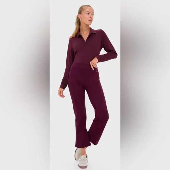 Tuckernuck Winetasting Performance Jersey Caroline Polo | L | Long Sleeves | NWT - Picture 3 of 12